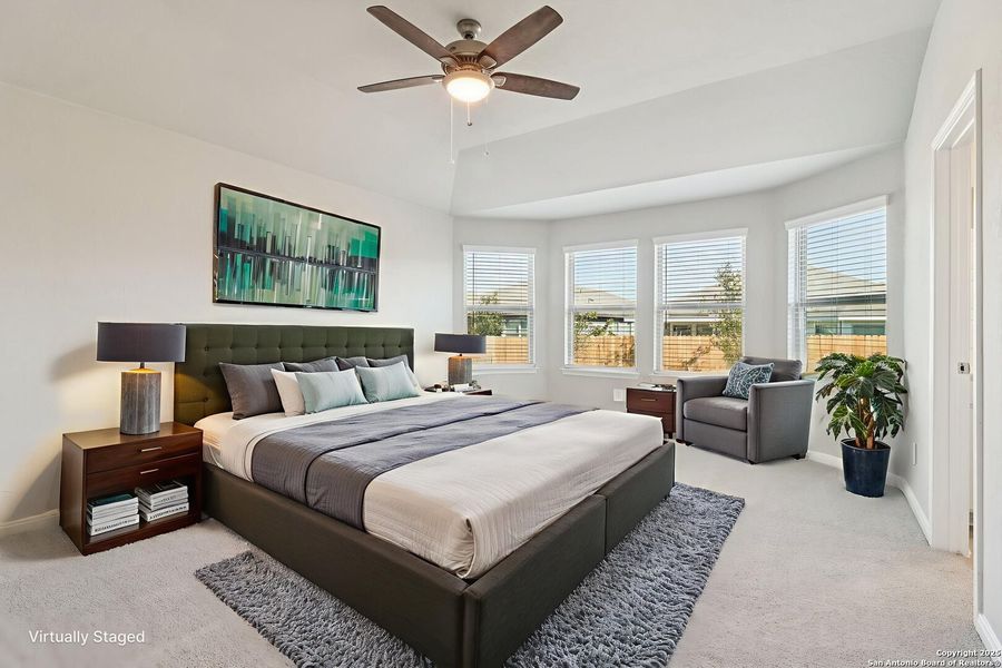 Furnished interior view inside a new home in Catalina, Converse (Image 14).