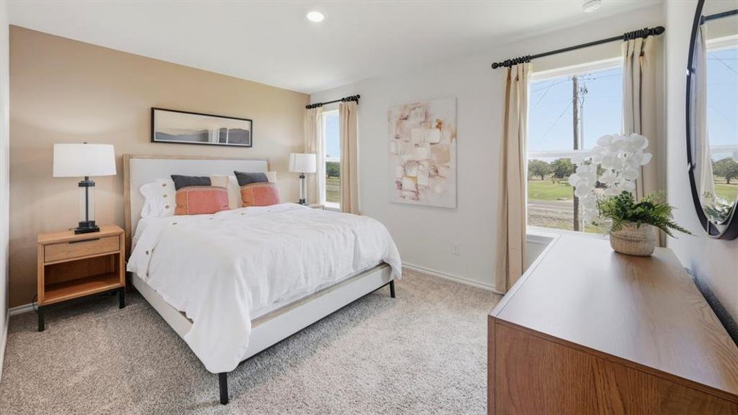 Furnished interior view inside a new home in Arbor Trails South, Princeton (Image 13).