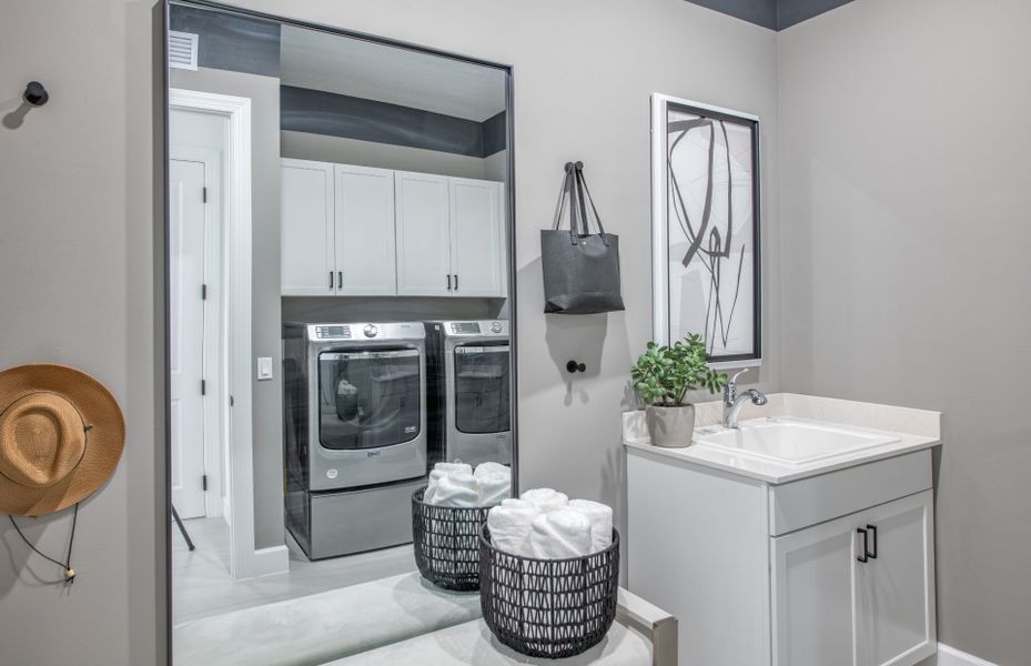 Furnished interior view inside a new home in Greyhawk Landing, Lake Worth (Image 5).