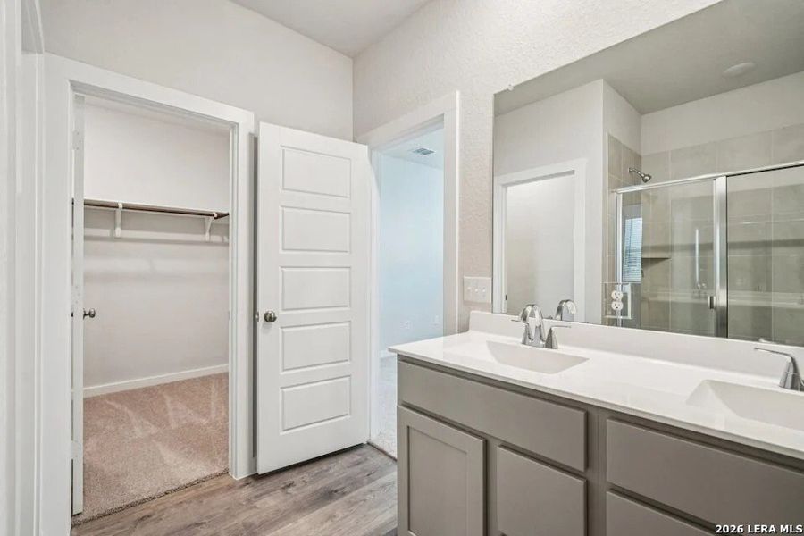 Furnished interior view inside a new home in Park Place, New Braunfels (Image 4). Furnished interior view inside a new home in Park Place, New Braunfels (Image 4).