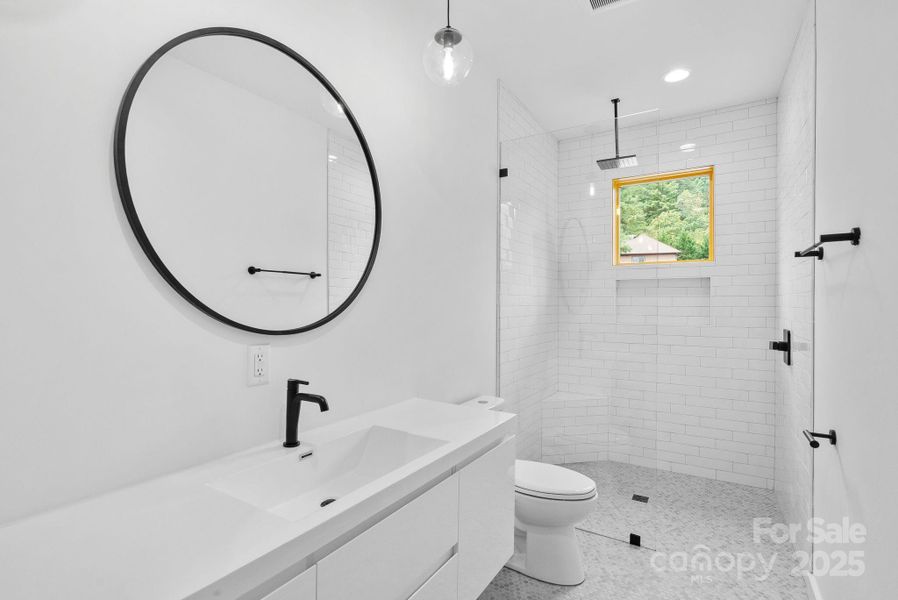 Furnished interior view inside a new home in , Asheville (Image 8).