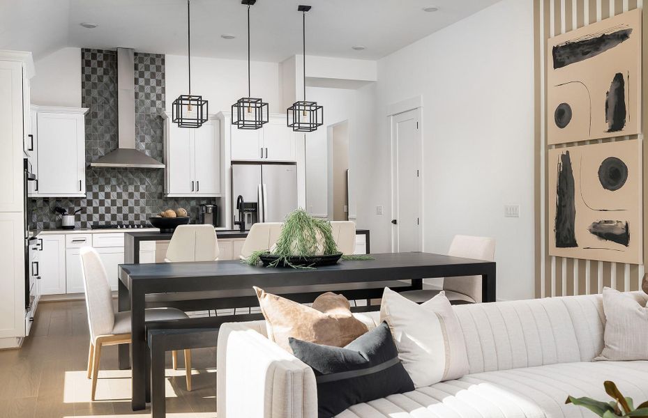MODEL HOME images may NOT be consistent with the finished product.