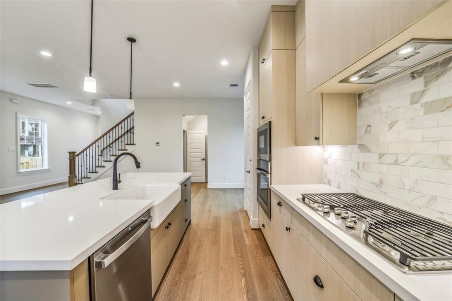 Furnished interior view inside a new home in , Houston (Image 12).