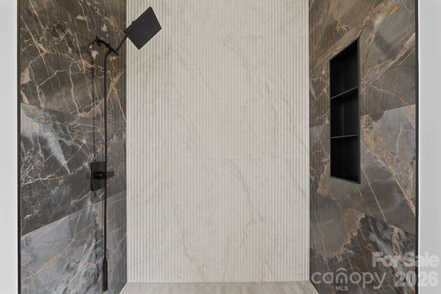 Close-up of interior finishes inside a home in , Asheville (Image 20).