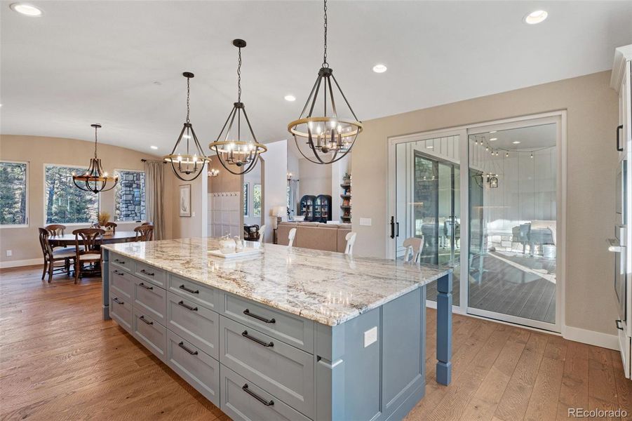 Furnished interior view inside a new home in , Pine (Image 24).