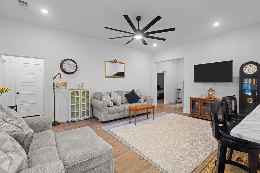 Furnished interior view inside a new home in , Whitesboro (Image 10).