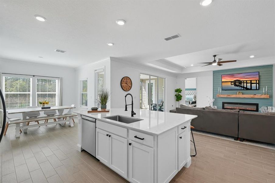 Furnished interior view inside a new home in , Ormond Beach (Image 34).