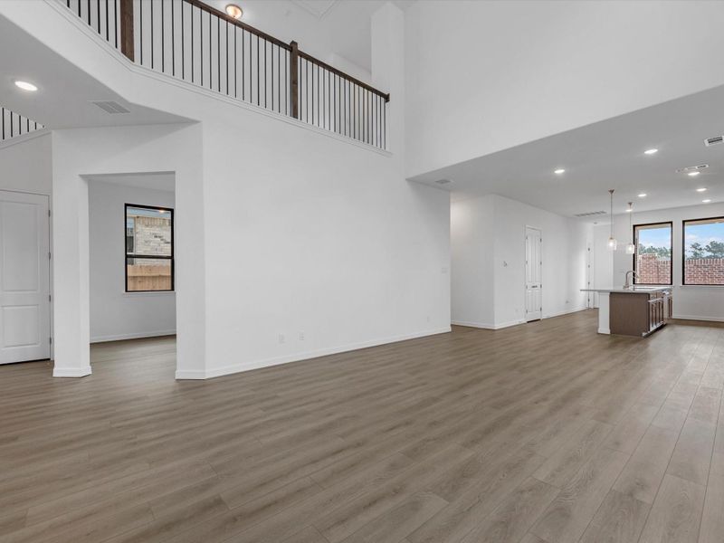 Spacious, unfurnished interior of a new home in Emory Glen, Magnolia (Image 15). Spacious, unfurnished interior of a new home in Emory Glen, Magnolia (Image 15).
