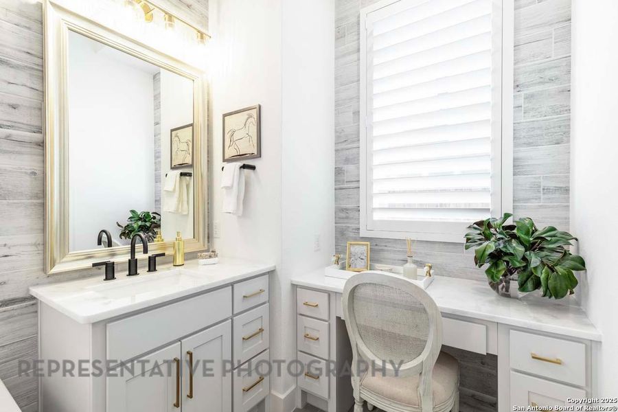 Furnished interior view inside a new home in Esperanza, Boerne (Image 5). Furnished interior view inside a new home in Esperanza, Boerne (Image 5).