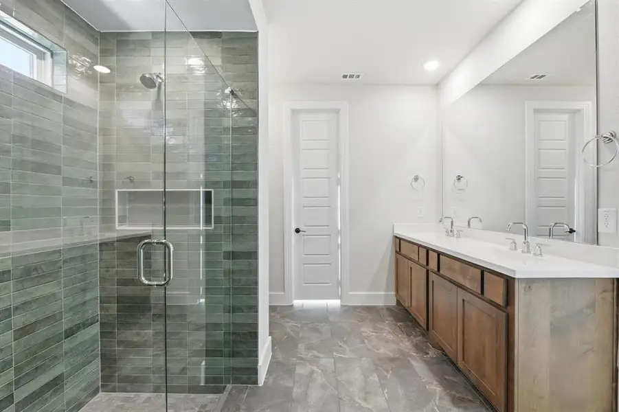 Furnished interior view inside a new home in Pecan Square: 40ft. lots, Northlake (Image 7).