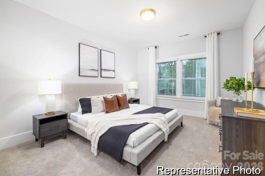 Furnished interior view inside a new home in , Statesville (Image 23).