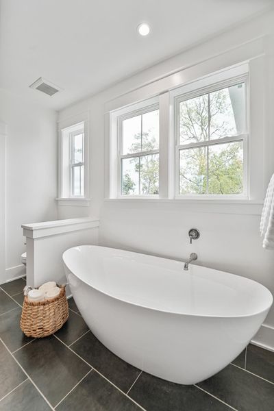 Furnished interior view inside a new home in , Charleston (Image 9).