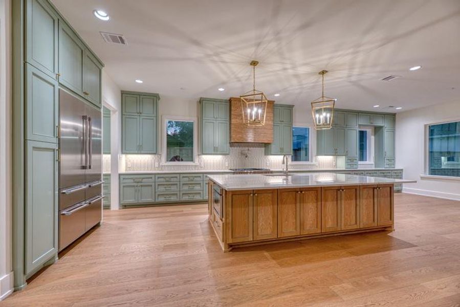Furnished interior view inside a new home in , Houston (Image 8).