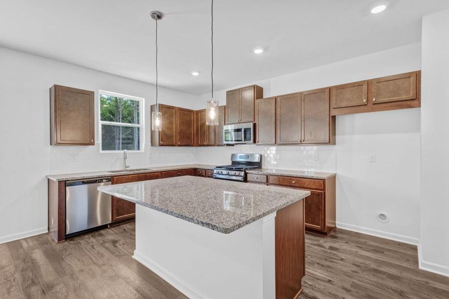 Furnished interior view inside a new home in Falls Creek, Flowery Branch (Image 4).