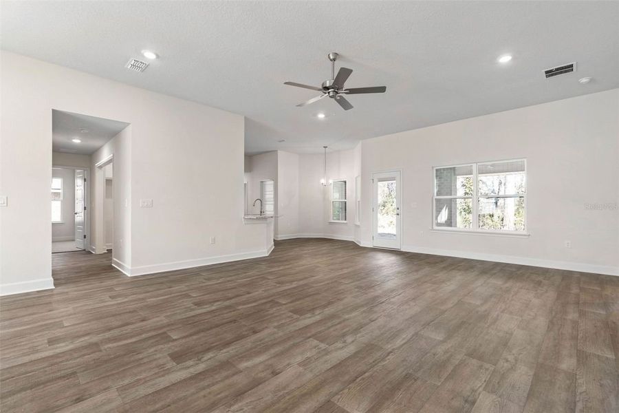 Representative unfurnished interior of a home built from the 2265 by Adams Homes in Veria, Oak Hill (Image 28).