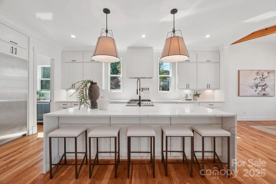 Furnished interior view inside a new home in , Charlotte (Image 18).