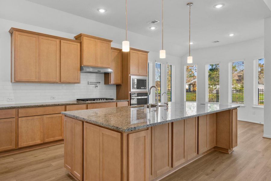 Furnished interior view inside a new home in , Spring (Image 16).