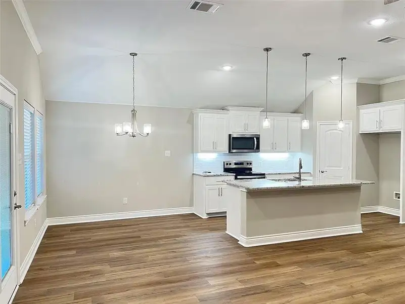 Furnished interior view inside a new home in , Greenville (Image 4).
