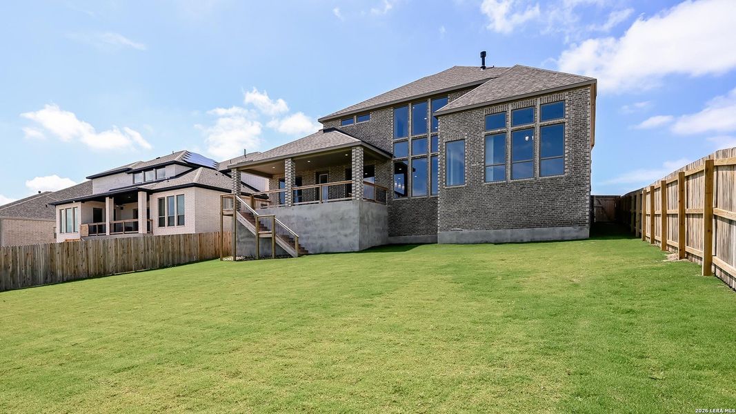 Exterior details and patio area of a home in Johnson Ranch, Bulverde (Image 24). Exterior details and patio area of a home in Johnson Ranch, Bulverde (Image 24).
