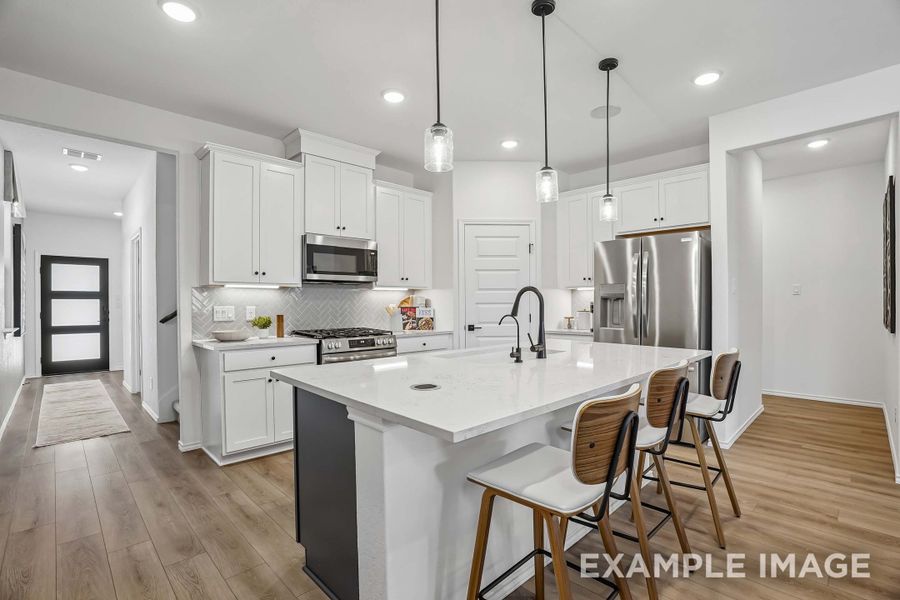 Representative furnished interior of a home built from the The Pinecrest A by Davidson Homes LLC in Fairway Crossing, Converse (Image 11).