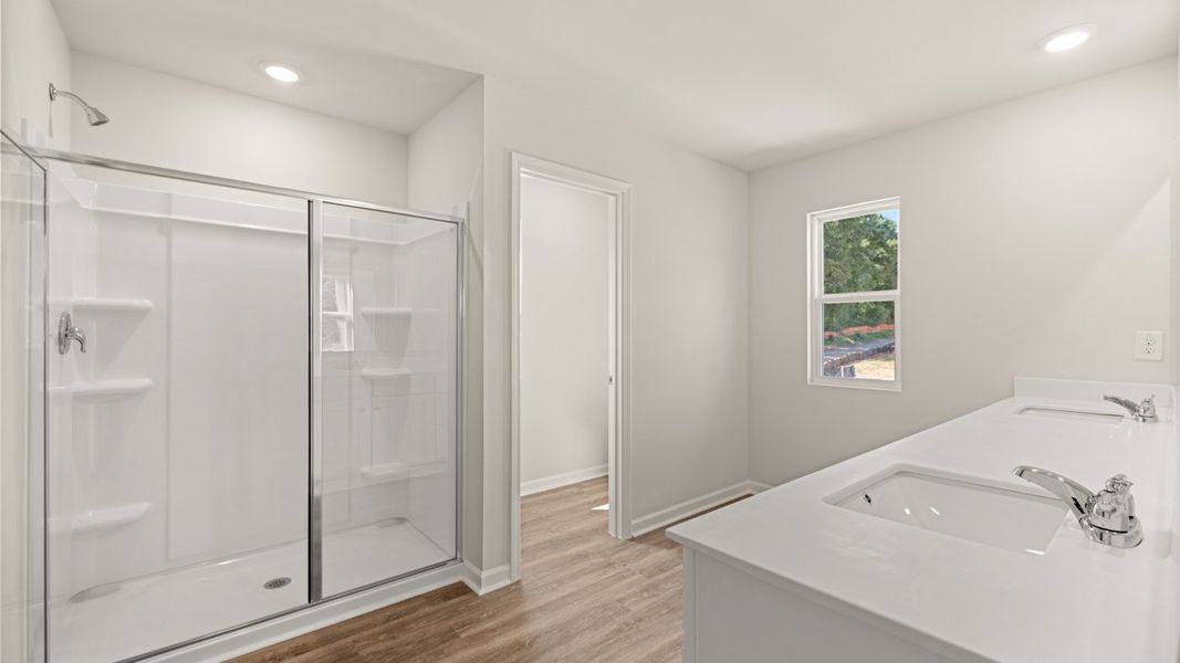 Furnished interior view inside a new home in Brookland Commons, Monroe (Image 7).