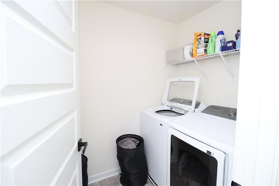 Furnished interior view inside a new home in , Atlanta (Image 15).