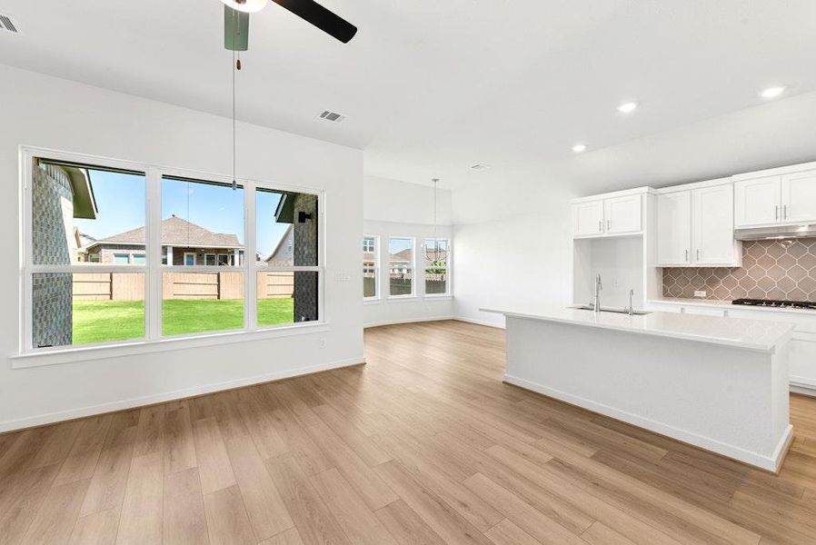 Spacious, unfurnished interior of a new home in The Colony, Bastrop (Image 25). Spacious, unfurnished interior of a new home in The Colony, Bastrop (Image 25).