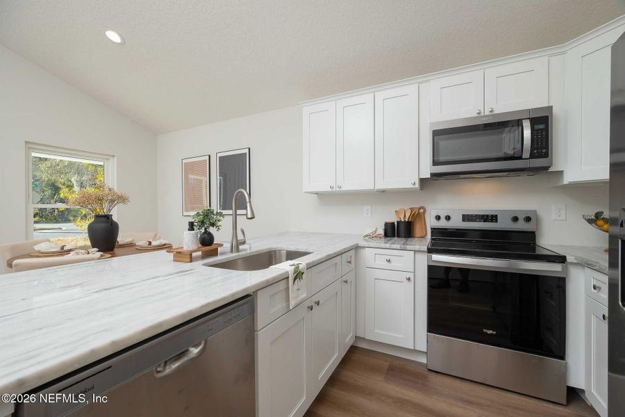 Furnished interior view inside a new home in , St. Augustine (Image 7). Furnished interior view inside a new home in , St. Augustine (Image 7).