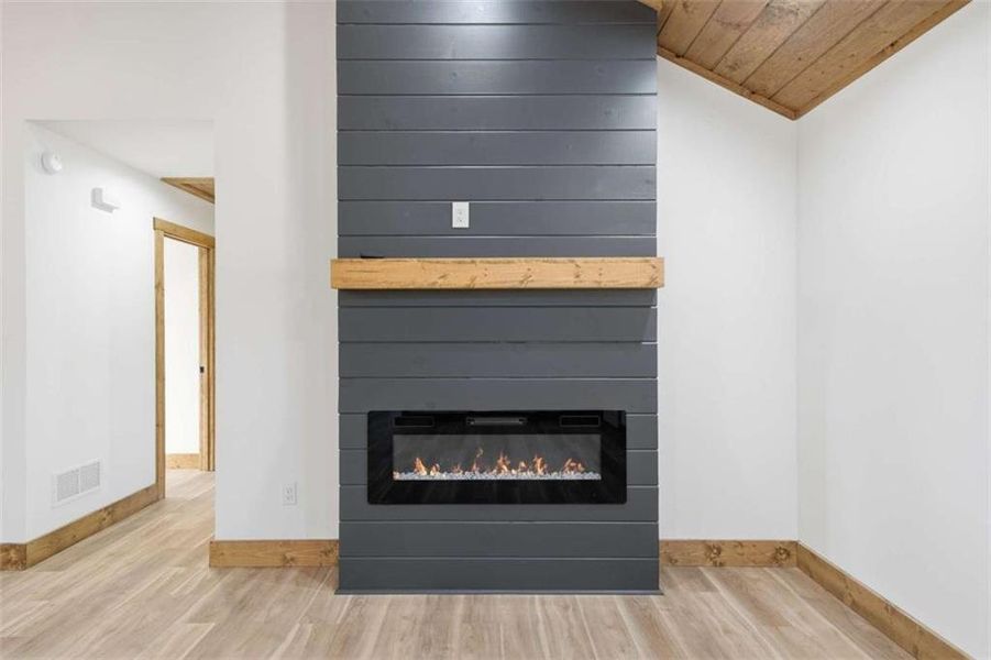 Close-up of interior finishes inside a home in , Ellijay (Image 16).