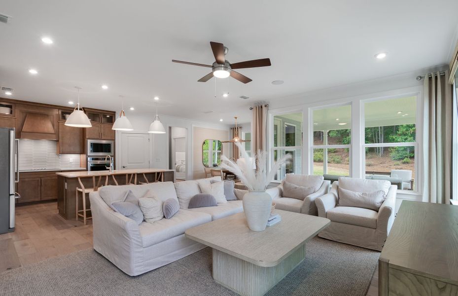 Furnished interior view inside a new home in Del Webb at Lake Oconee, Greensboro (Image 29).