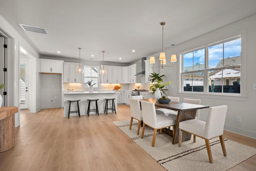 Furnished interior view inside a new home in , Summerville (Image 6).