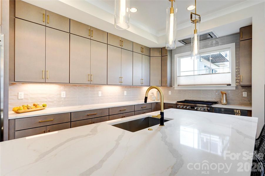 Furnished interior view inside a new home in , Charlotte (Image 10).