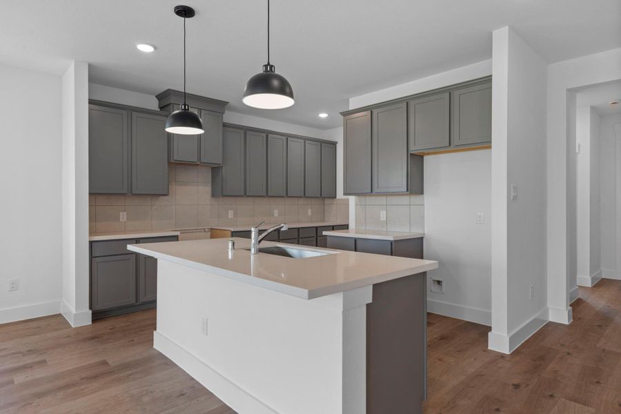 This kitchen isn’t just a place to cook; it’s a space where memories are made, where family traditions thrive, and where you can feel truly at home. You can't miss this Sequoia plan by BROHN Homes!