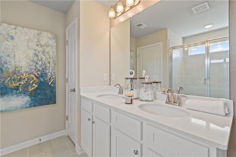 Furnished interior view inside a new home in Cooper Park, McDonough (Image 11).