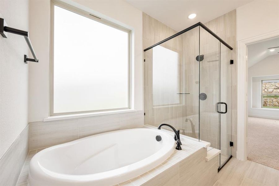 Furnished interior view inside a new home in Painted Tree Woodland District 50, McKinney (Image 6). Furnished interior view inside a new home in Painted Tree Woodland District 50, McKinney (Image 6).