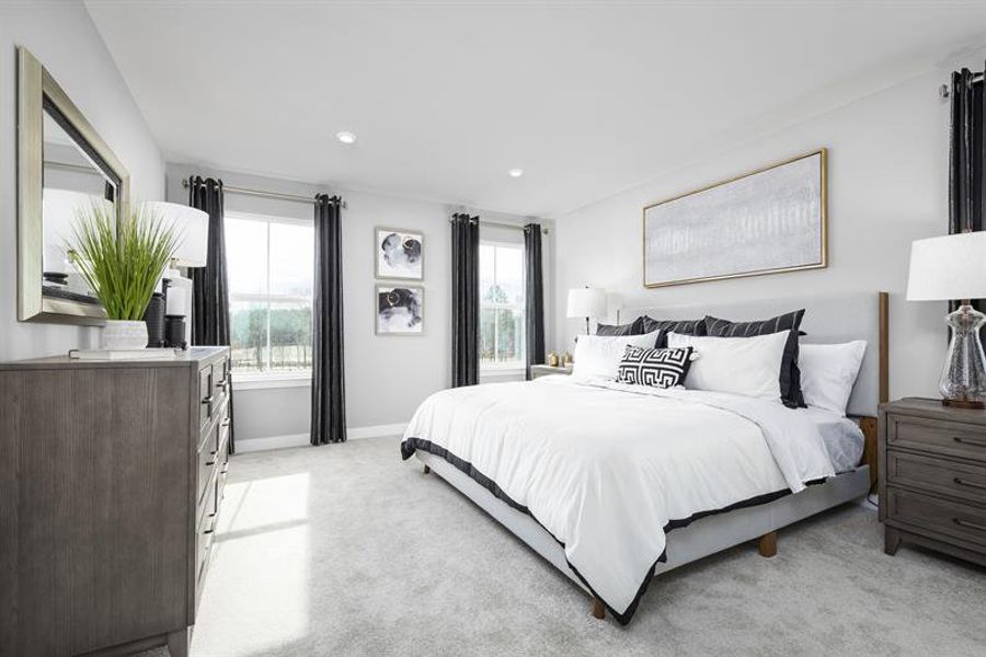 Furnished interior view inside a new home in Layton Hall, Mauldin (Image 4). Furnished interior view inside a new home in Layton Hall, Mauldin (Image 4).