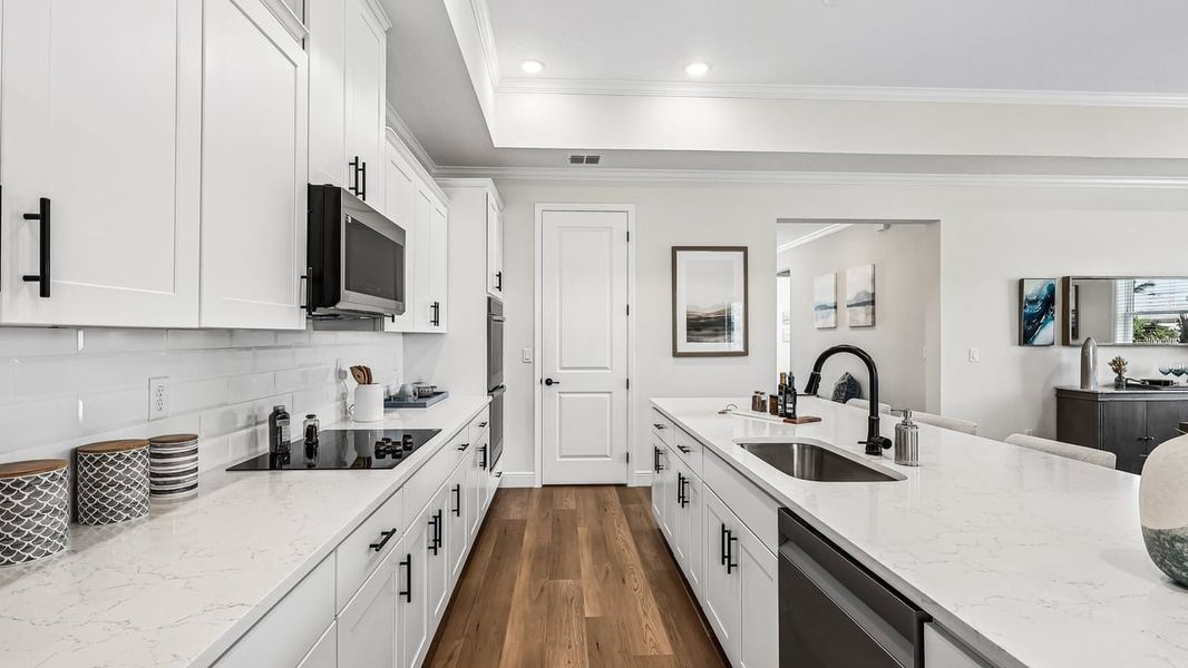 Representative furnished interior of a home built from the Venice by Maronda Homes in Malabar Springs, Palm Bay (Image 13).