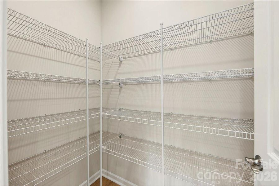 Walk-in kitchen pantry Walk-in kitchen pantry