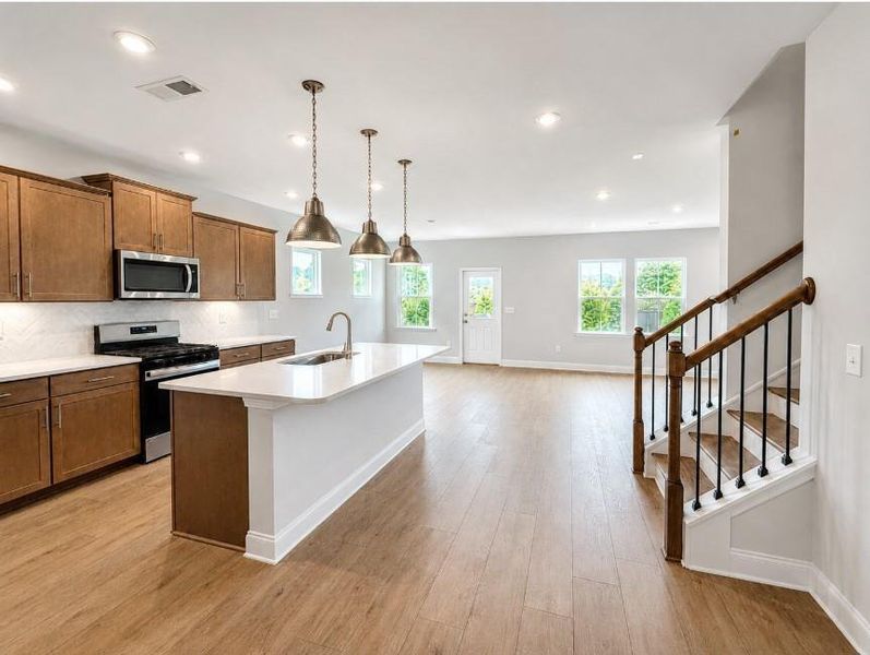Furnished interior view inside a new home in Berkeley Mill, Cumming (Image 10).