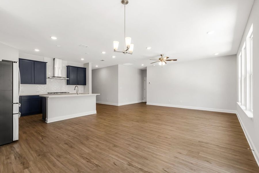 Representative unfurnished interior of a home built from the Emerson by UnionMain Homes in Maddox Landing, Hoschton (Image 15).