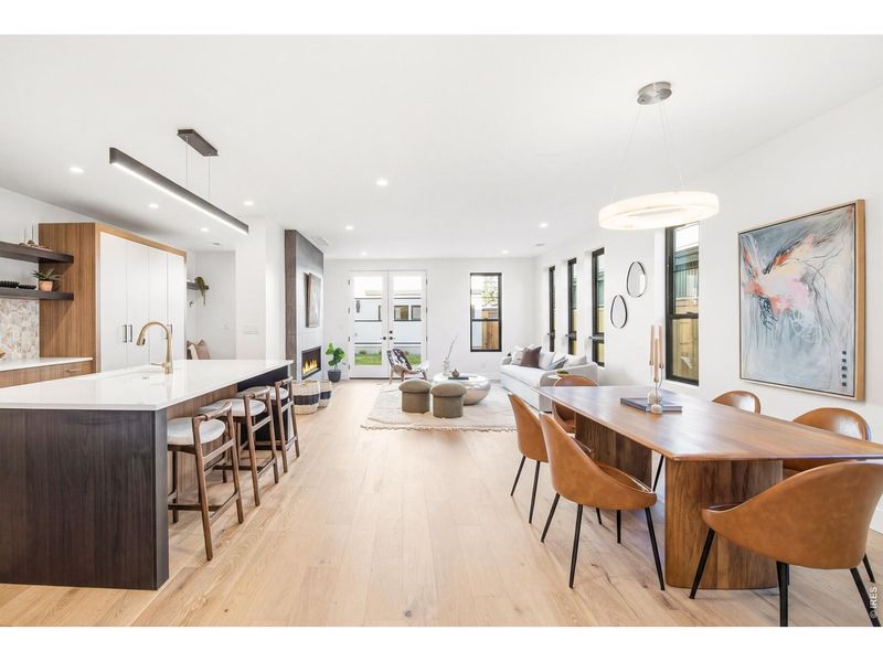 Furnished interior view inside a new home in , Denver (Image 20). Furnished interior view inside a new home in , Denver (Image 20).