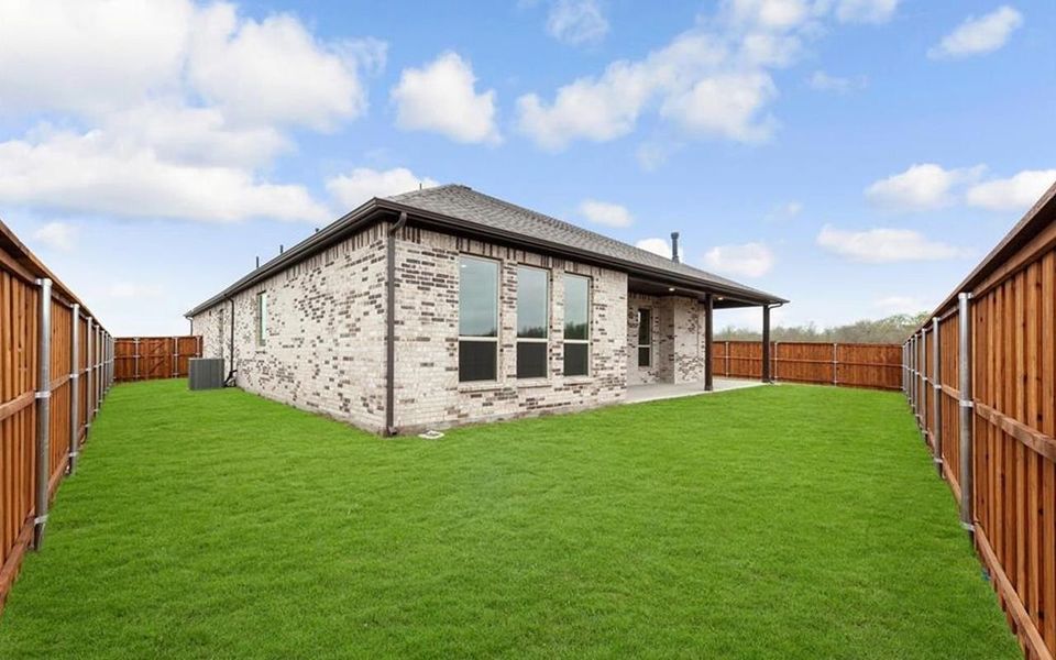 Representative exterior details of a home built from the Santa Barbara by CastleRock Communities in Solterra, Mesquite (Image 3).