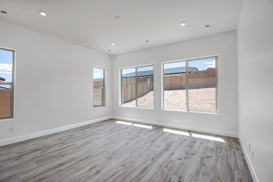 Spacious, unfurnished interior of a new home in Overlook at The Dells, Prescott (Image 24). Spacious, unfurnished interior of a new home in Overlook at The Dells, Prescott (Image 24).