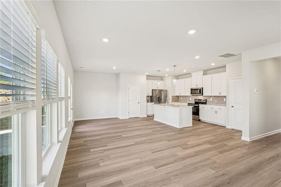 Spacious, unfurnished interior of a new home in Hawthorne Station, College Park (Image 28). Spacious, unfurnished interior of a new home in Hawthorne Station, College Park (Image 28).