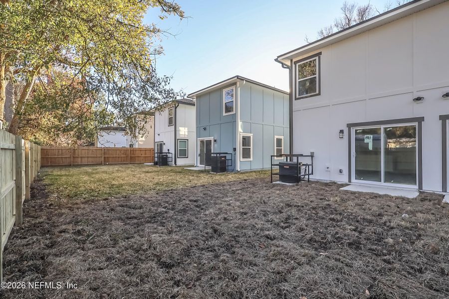 Exterior details and patio area of a home in , Jacksonville (Image 28). Exterior details and patio area of a home in , Jacksonville (Image 28).