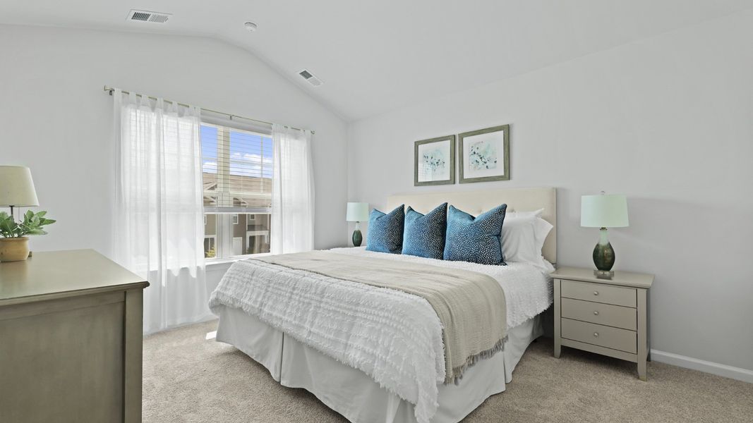 Representative furnished interior of a home built from the DUNCAN by D.R. Horton in Carolina Groves Townhomes, Moncks Corner (Image 23).