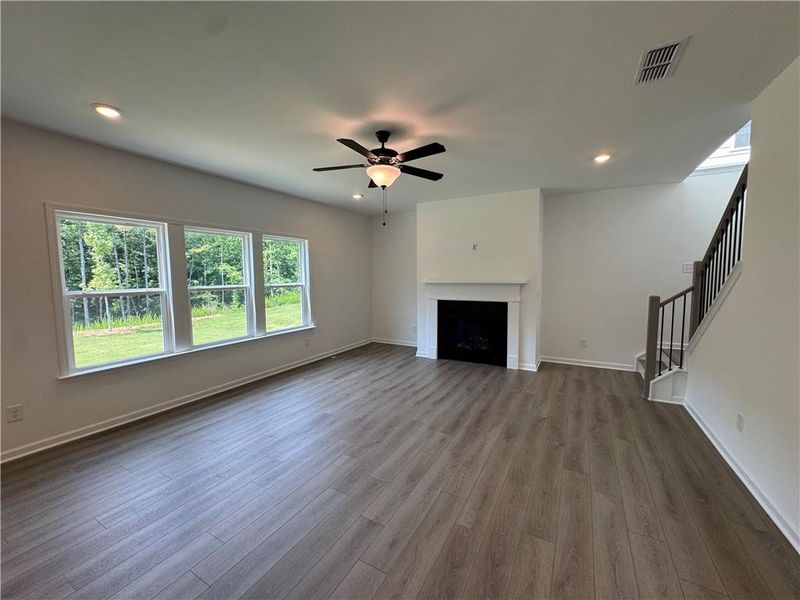 Spacious, unfurnished interior of a new home in Creekside, Dawsonville (Image 26).