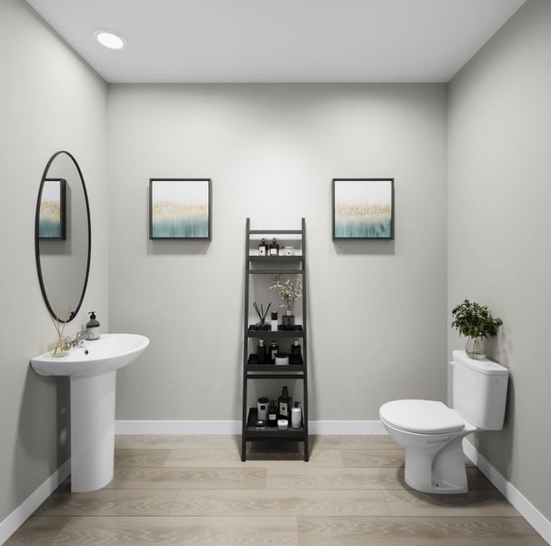 Furnished interior view inside a new home in Lake Bluff, Greeley (Image 9).