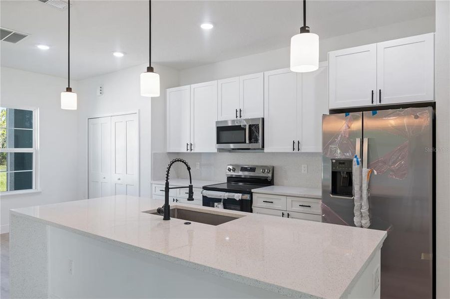 Furnished interior view inside a new home in , Citrus Springs (Image 6).