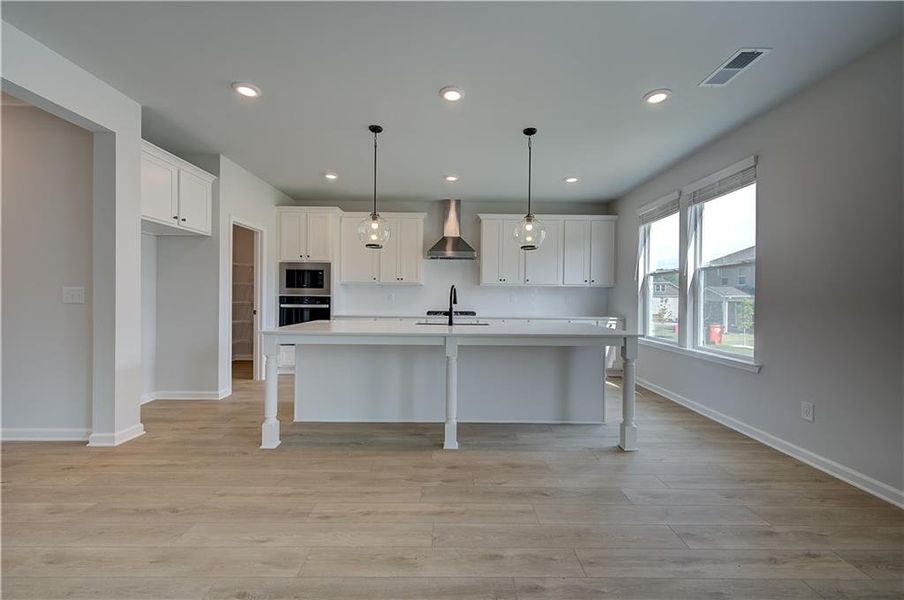 Furnished interior view inside a new home in Burchwood, Stockbridge (Image 6).